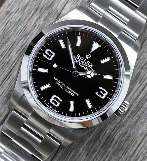 rolex explorer 36mm thickness|rolex explorer 36mm 124270.